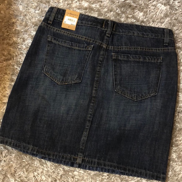 G.H. Bass & Co Denim Skirt (NWT) - Picture 4 of 6
